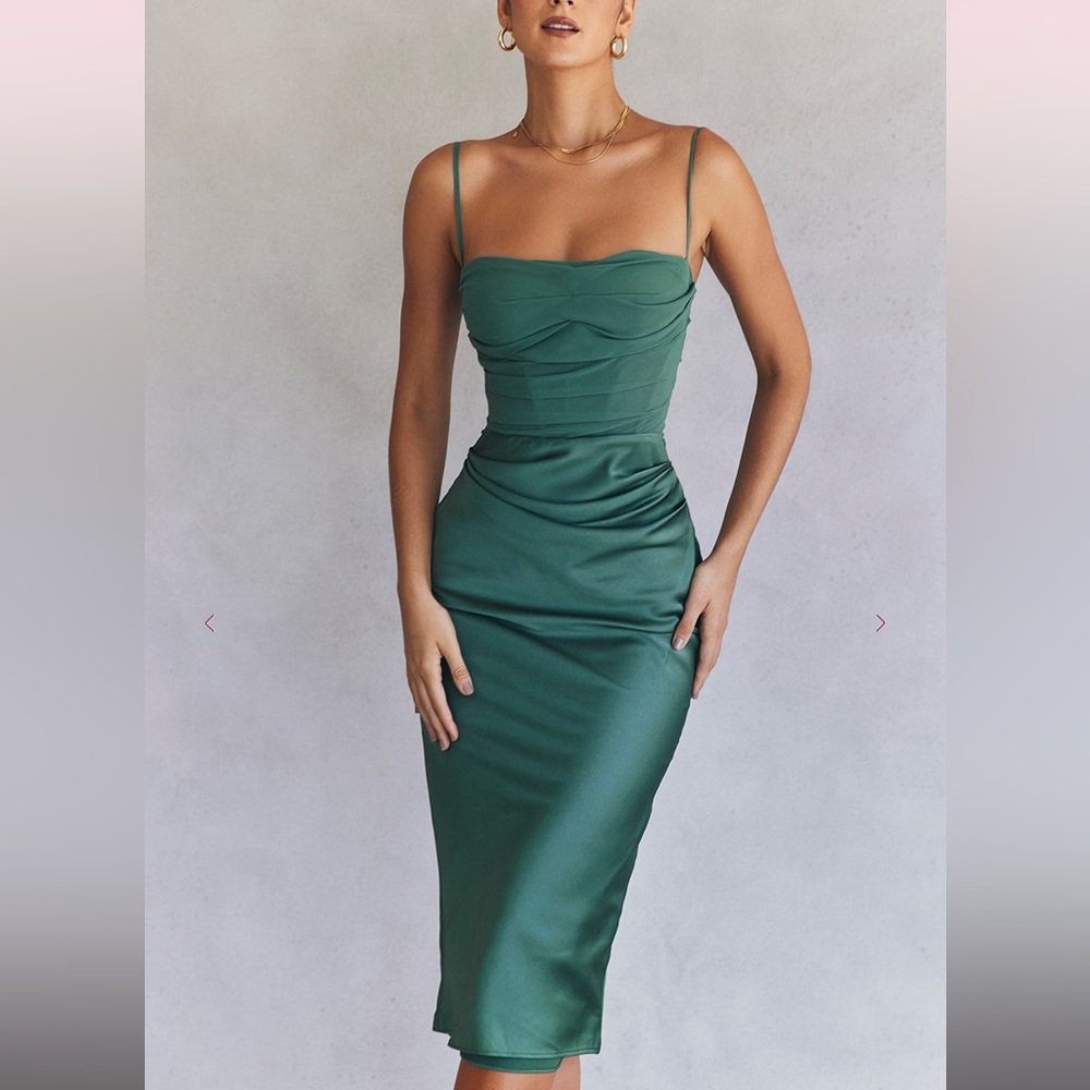 House of CB Teia forest dress